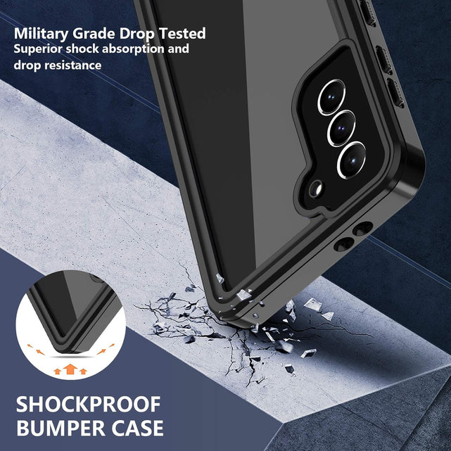 Redpepper Galaxy S25 Ultra cover impermeabile nero IP68