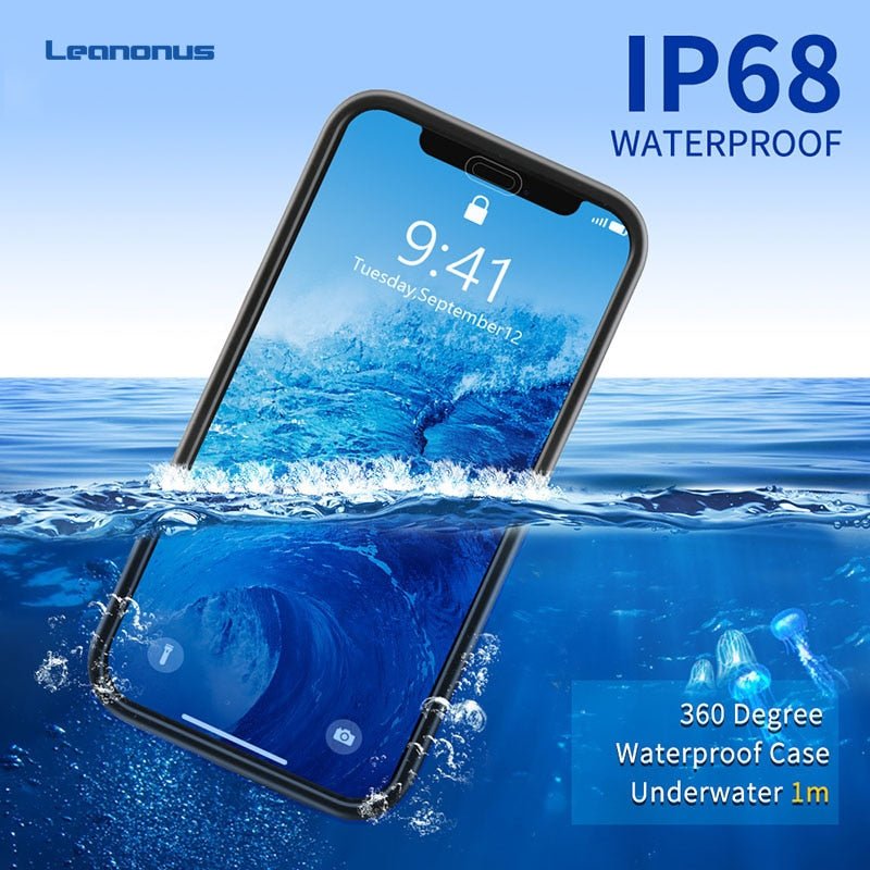 Redpepper iPhone X Cover impermeabile IP68 trasparente