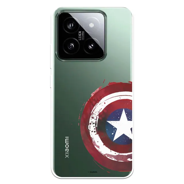 La Casa de las Carcasas Licenze Ufficiali Captain America Shield cover Xiaomi 14