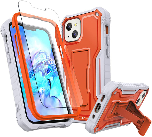 Redpepper iPhone 13 Mini cover rugged doppio strato stand