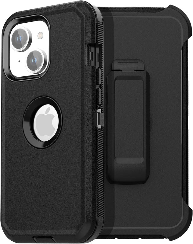 Redpepper iPhone 15 Plus Cover Antishock Nera Militare