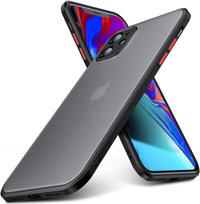 Redpepper Apple Cases Cover iPhone 11 Nero Slim Antiscivolo