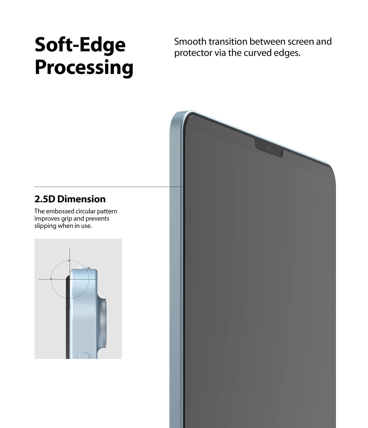 Ringke Invisible Defender Vetro iPad Pro 11 Air 10.9 9H
