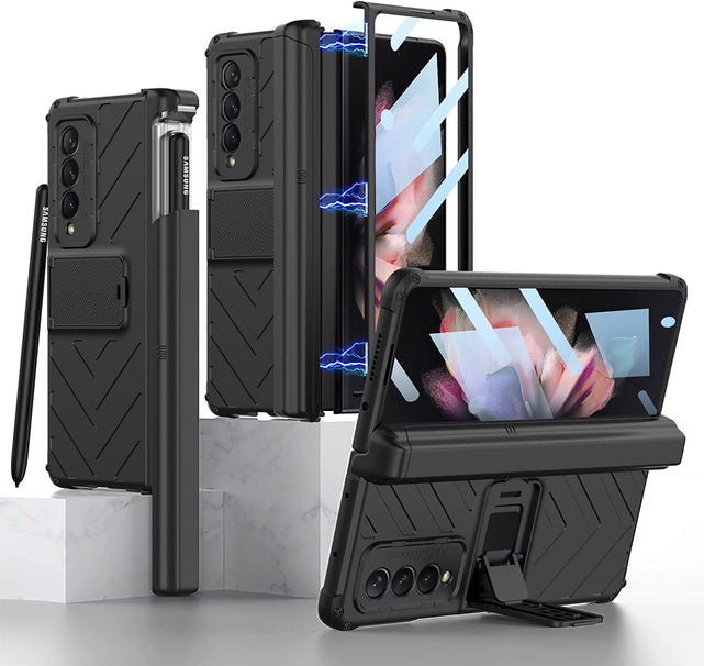 Redpepper Galaxy Z Fold 3 5G Cover Argento con S-Pen