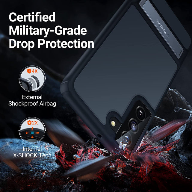Redpepper Galaxy S22 Plus cover con stand in metallo