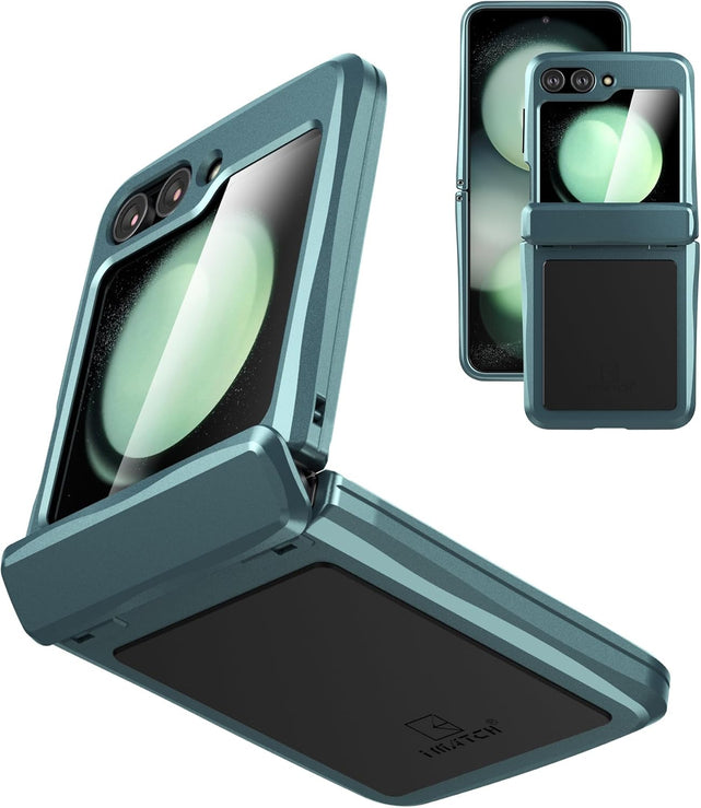 Redpepper Z Flip 6 cover alluminio verde heavy duty