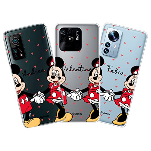 La Casa de las Carcasas Personalizzate Redmi Note 9S cover con nome Disney
