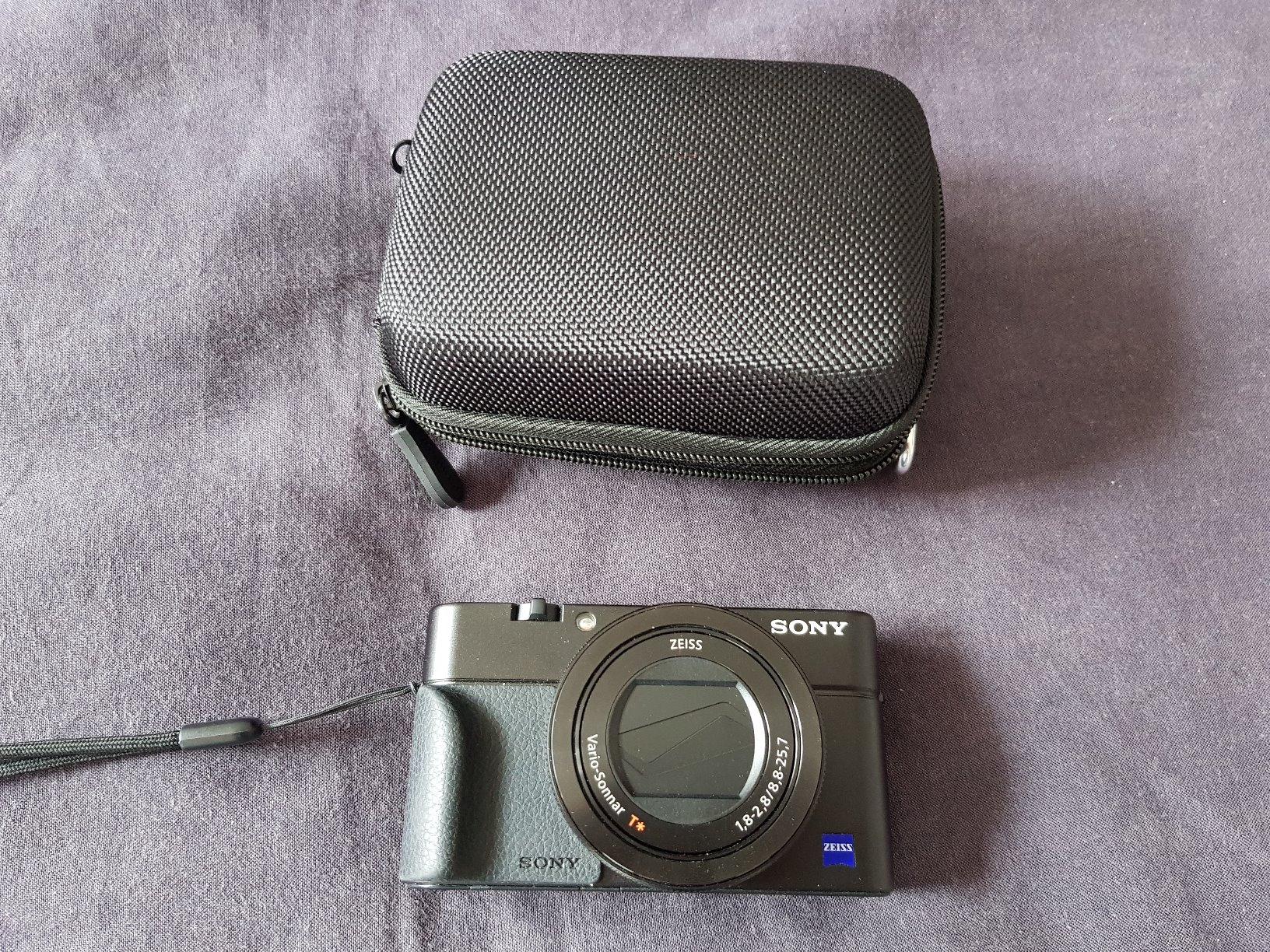 Aenllosi Camera Case Custodia Sony RX100 III-VII Nero EVA