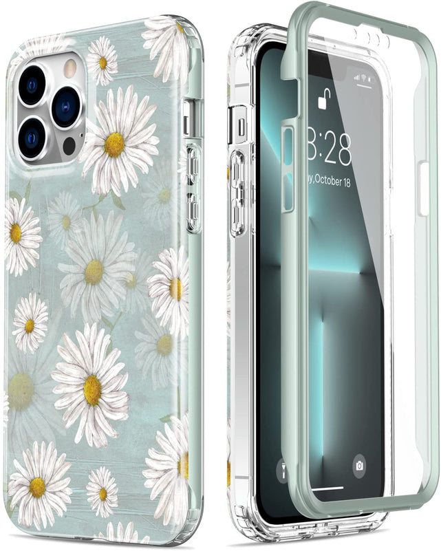 Redpepper iPhone 13 Pro Max Cover con Vetro Protettivo Slim
