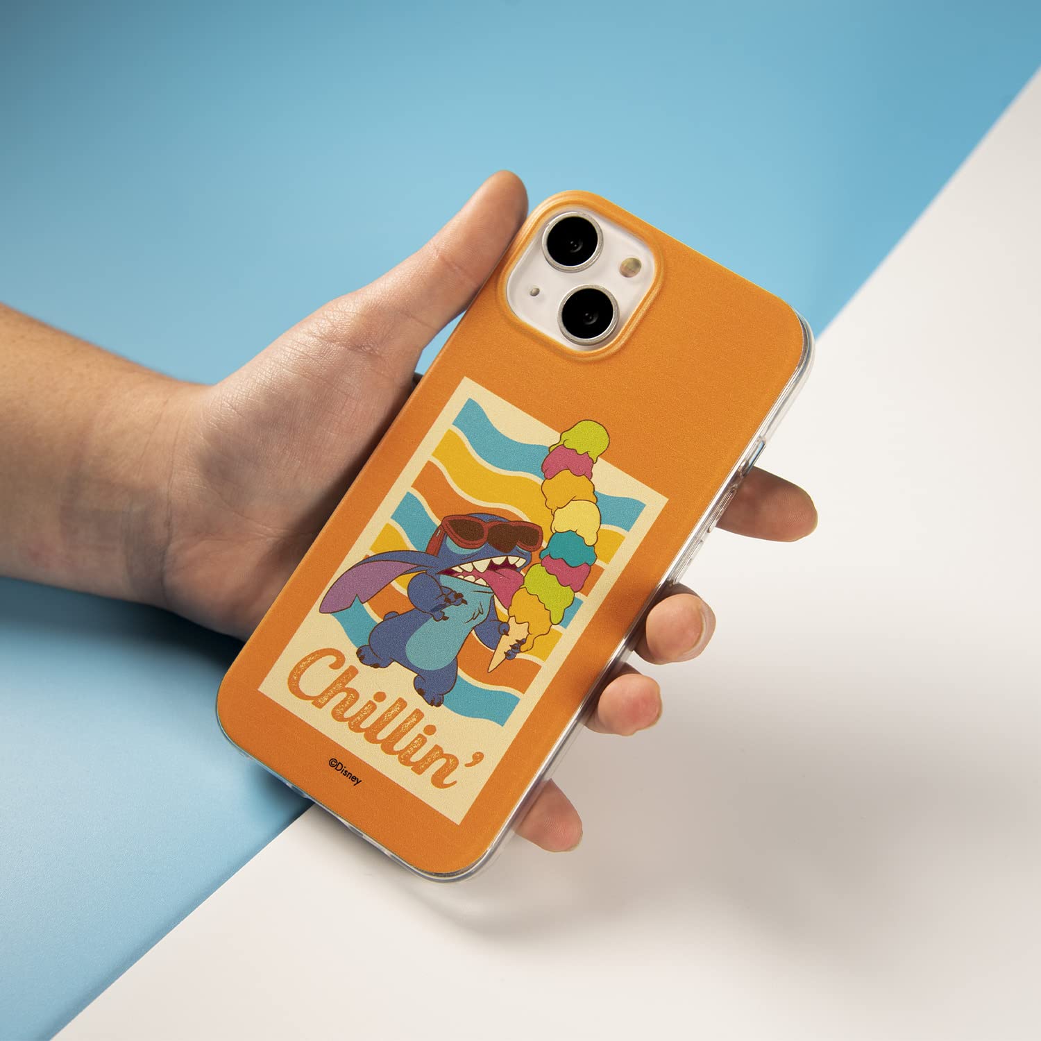 La Casa de las Carcasas Licenze Ufficiali Motorola Moto G73 5G custodia Stitch trasparente