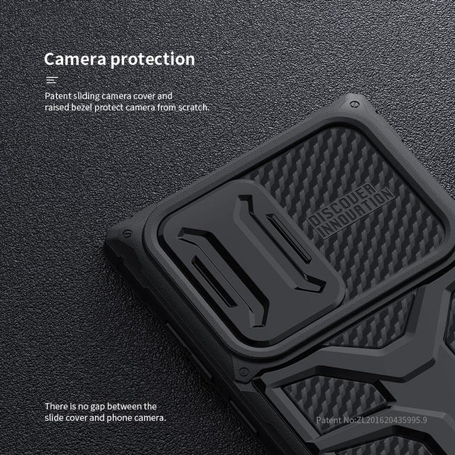 Redpepper Galaxy S22 Ultra Cover Carbonio Antiurto Nera