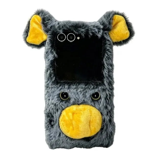 Redpepper Galaxy Cases cover peluche Galaxy Z Flip 8 grigia