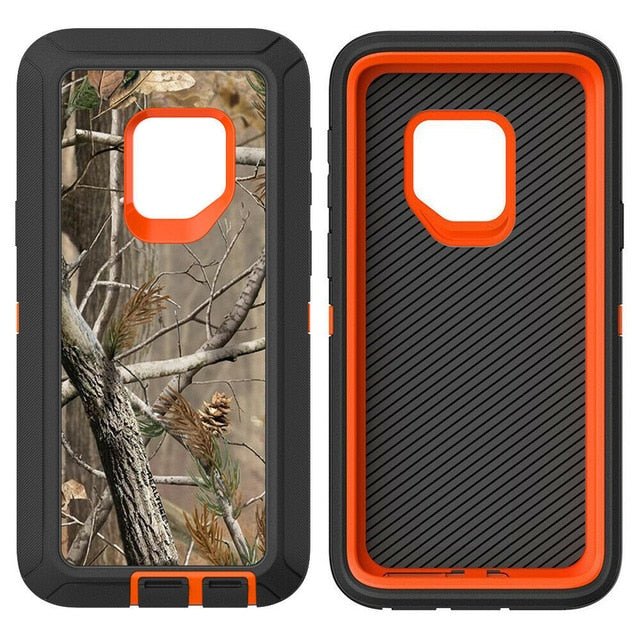 Redpepper Galaxy S8 Cover Mimetica con Clip Cintura Antishock