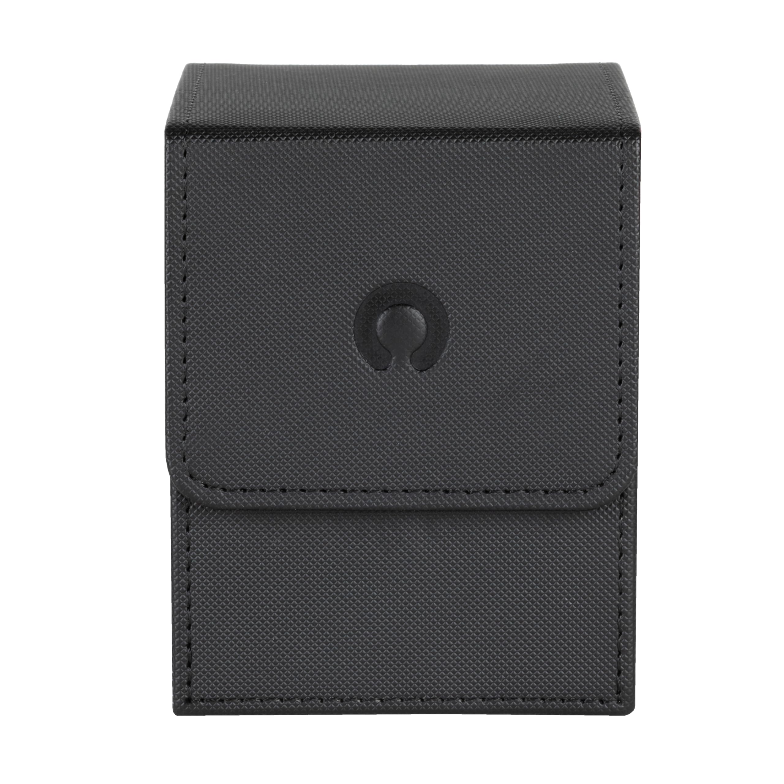 Konix Window Deckbox portacarte 63x88 nero rosso magnetico