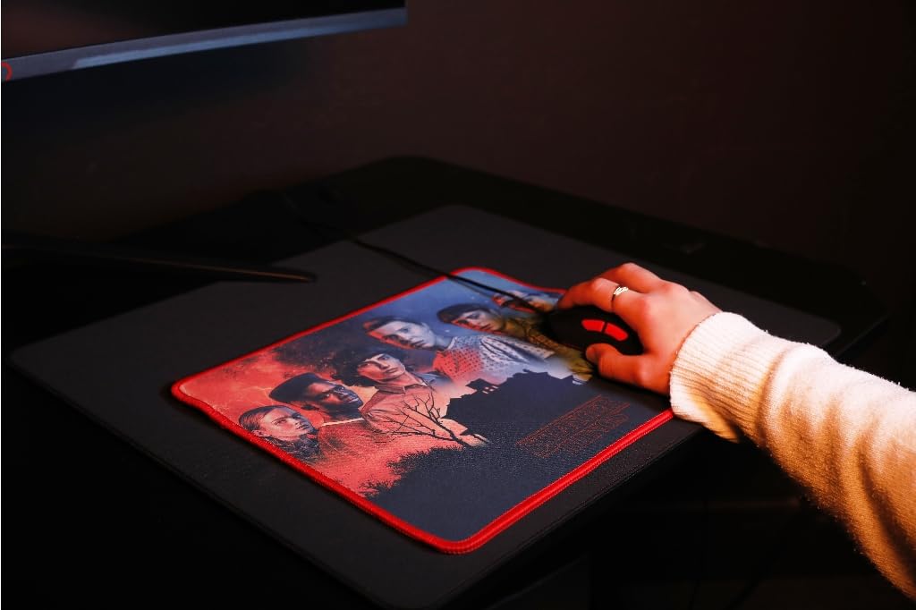 Konix Stranger Things Best Friends tappetino mouse gaming 32x27 cm