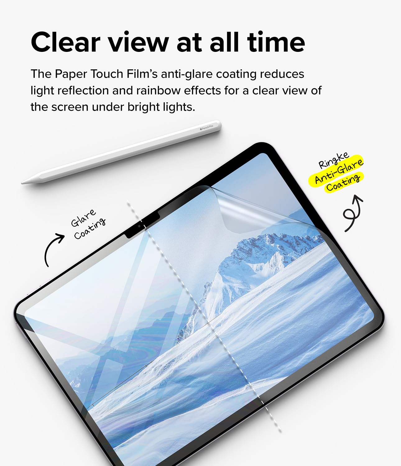 Ringke Paper Touch Film pellicola iPad Air 11 Hard 2 pezzi carta