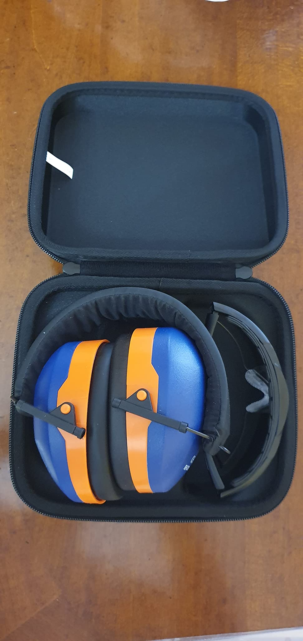 Aenllosi Custodia Cuffie Howard Leight Impact Sport Nera