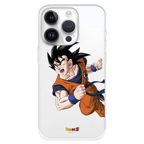 La Casa de las Carcasas Goku Guerrero custodia iPhone 15 Pro trasparente