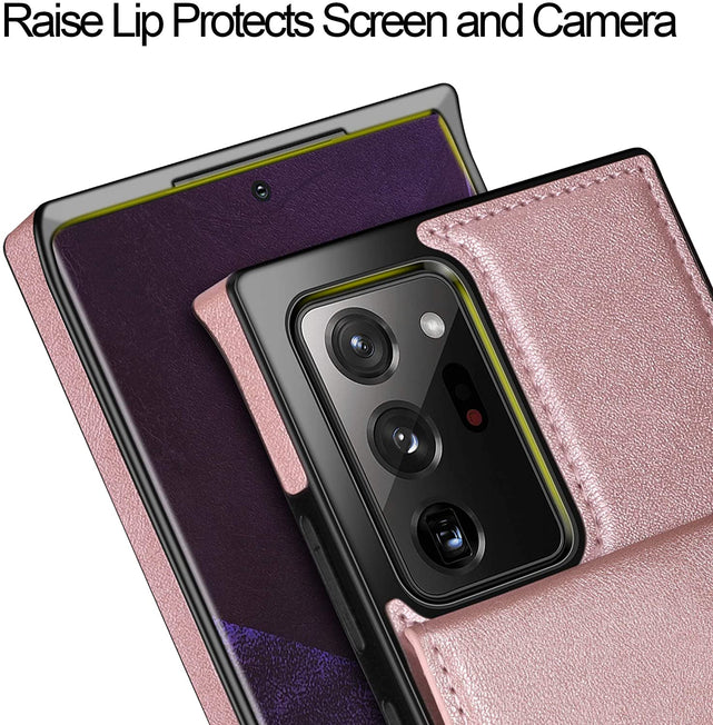 Redpepper Note 20 Ultra Custodia Portafoglio pelle con tracolla