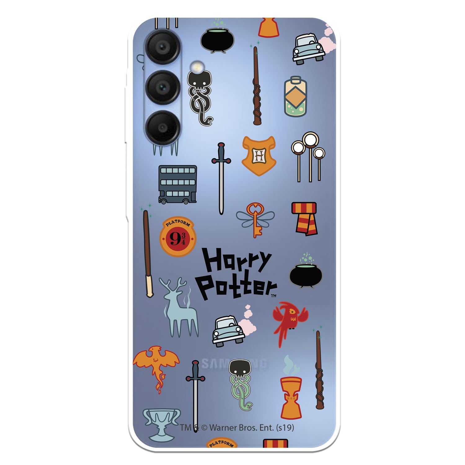 La Casa de las Carcasas Hogwarts Cover Samsung A15 Silicone