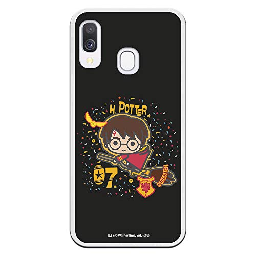 La Casa de las Carcasas Harry Sfondo Nero custodia Galaxy A40 Potter