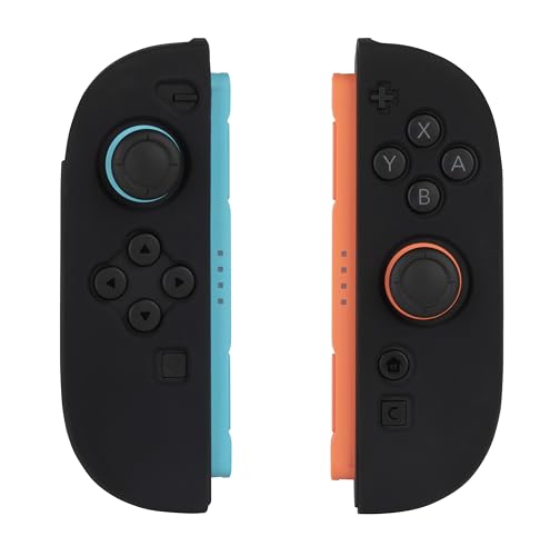 Konix Custodia Joy-Con Switch 2 silicone nero antiurto