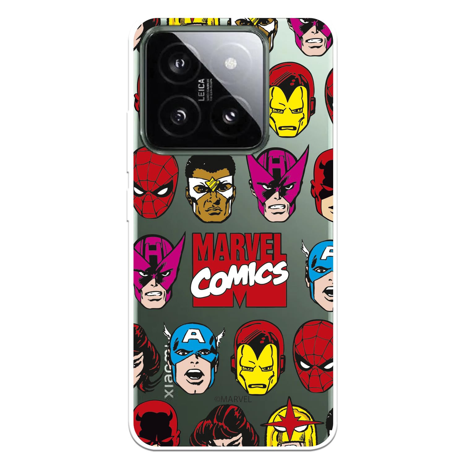 La Casa de las Carcasas Licenze Ufficiali custodia Xiaomi 14 Marvel Silhouette