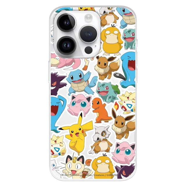 La Casa de las Carcasas Sticker custodia iPhone 15 Pro Pokemon silicone