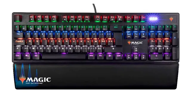 Konix Magic: The Gathering Tastiera Meccanica AZERTY Switch Rossi