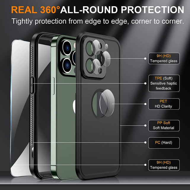 Redpepper iPhone 14 Pro cover rugged protezione totale