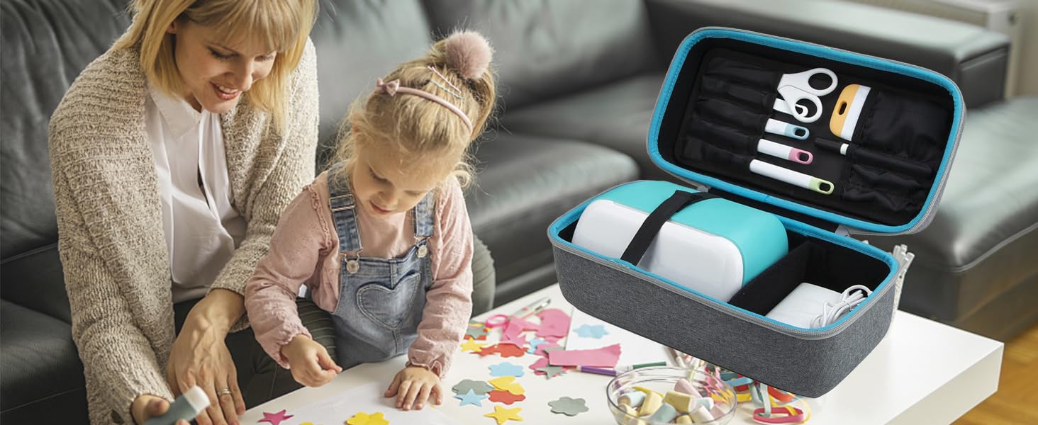 Aenllosi Tool Case Cricut Joy custodia rigida blu