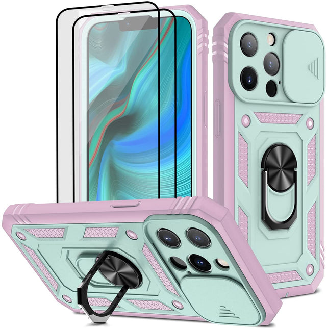 Redpepper iPhone 13 Pro Max cover magnetica nera antiurto