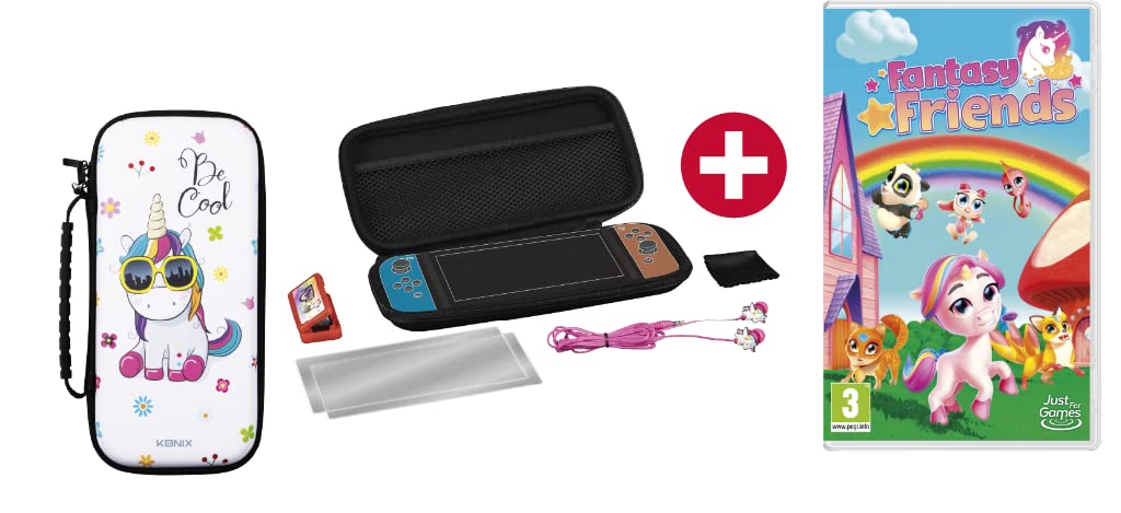 Konix Fantasy Friends Kit Accessori Nintendo Switch 5 in 1 OLED