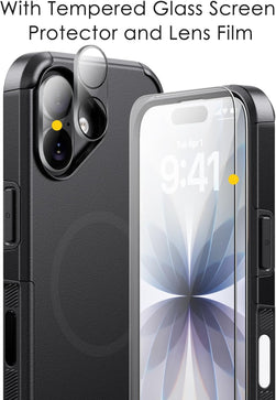Redpepper Apple Cases iPhone 17 custodia antiurto nera 6,3" vetro