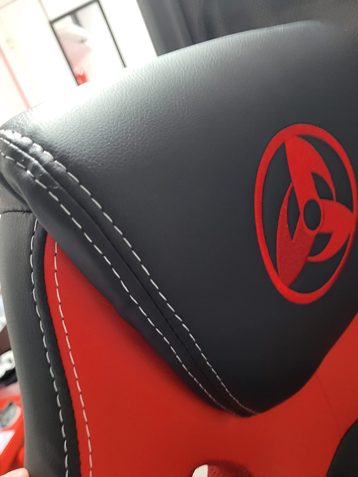 Konix Drakkar Jötun sedia gaming junior nero-rosso ecopelle