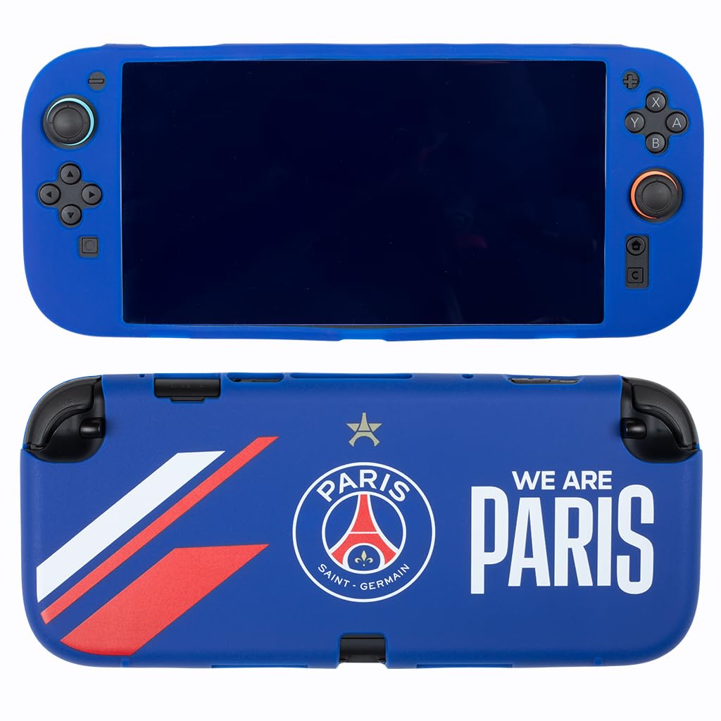 Konix PSG Cover Switch 2 Silicone Blu Antiurto Design 1 Stella