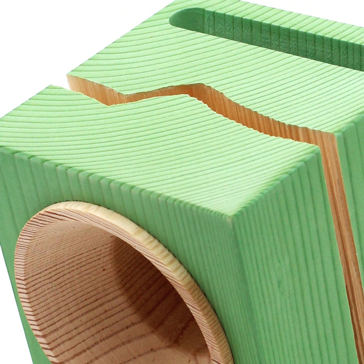VAIA Cube JOY amplificatore legno verde lime 10cm