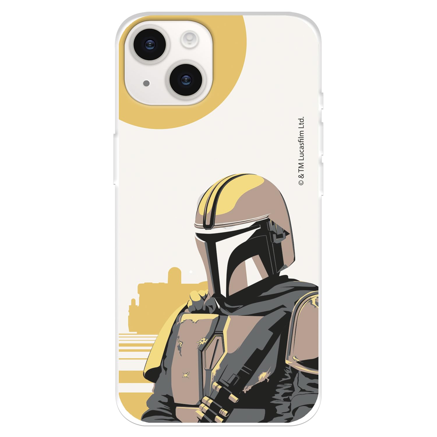 La Casa de las Carcasas Licenze Ufficiali custodia iPhone 15 Plus Mandalorian
