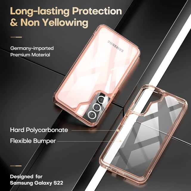 Redpepper Galaxy Cases cover Galaxy S22 5G 6.1 trasparente antishock