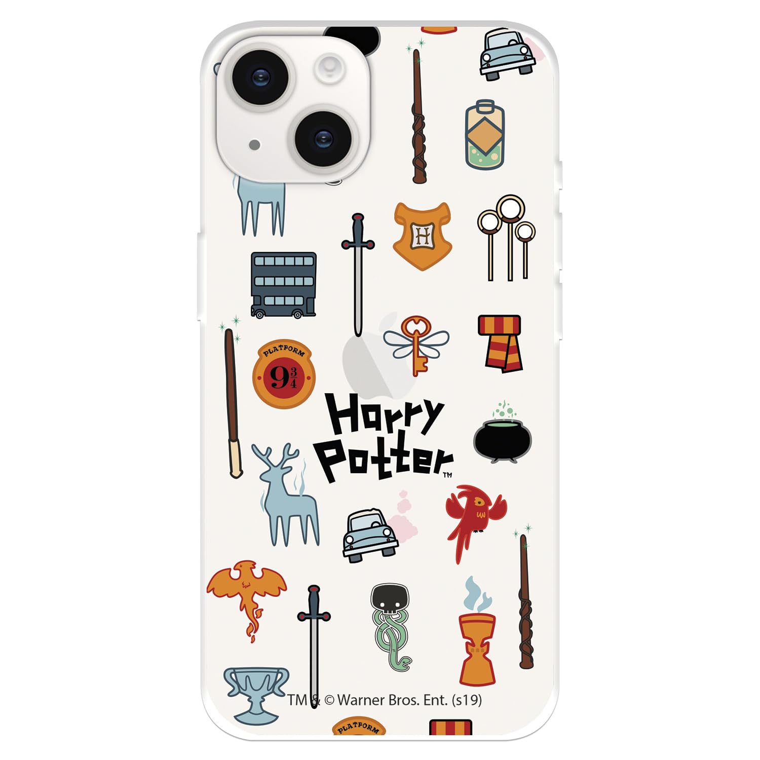La Casa de las Carcasas Harry Potter Icone Ufficiali custodia iPhone 15 Plus