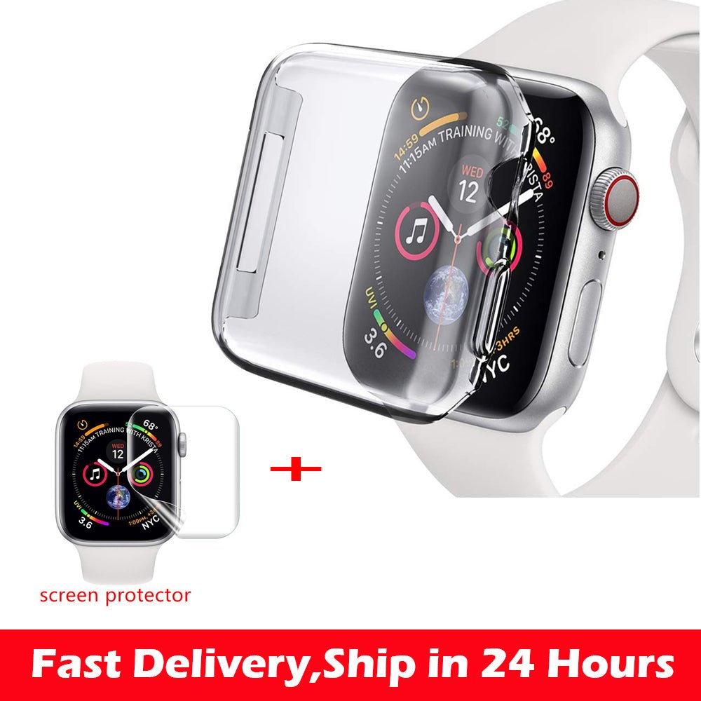 Redpepper Apple Watch 44mm 40mm Pellicola TPU trasparente