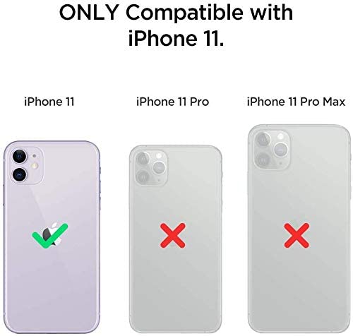 Redpepper Apple Cases Cover iPhone 11 Nero Slim Antiscivolo