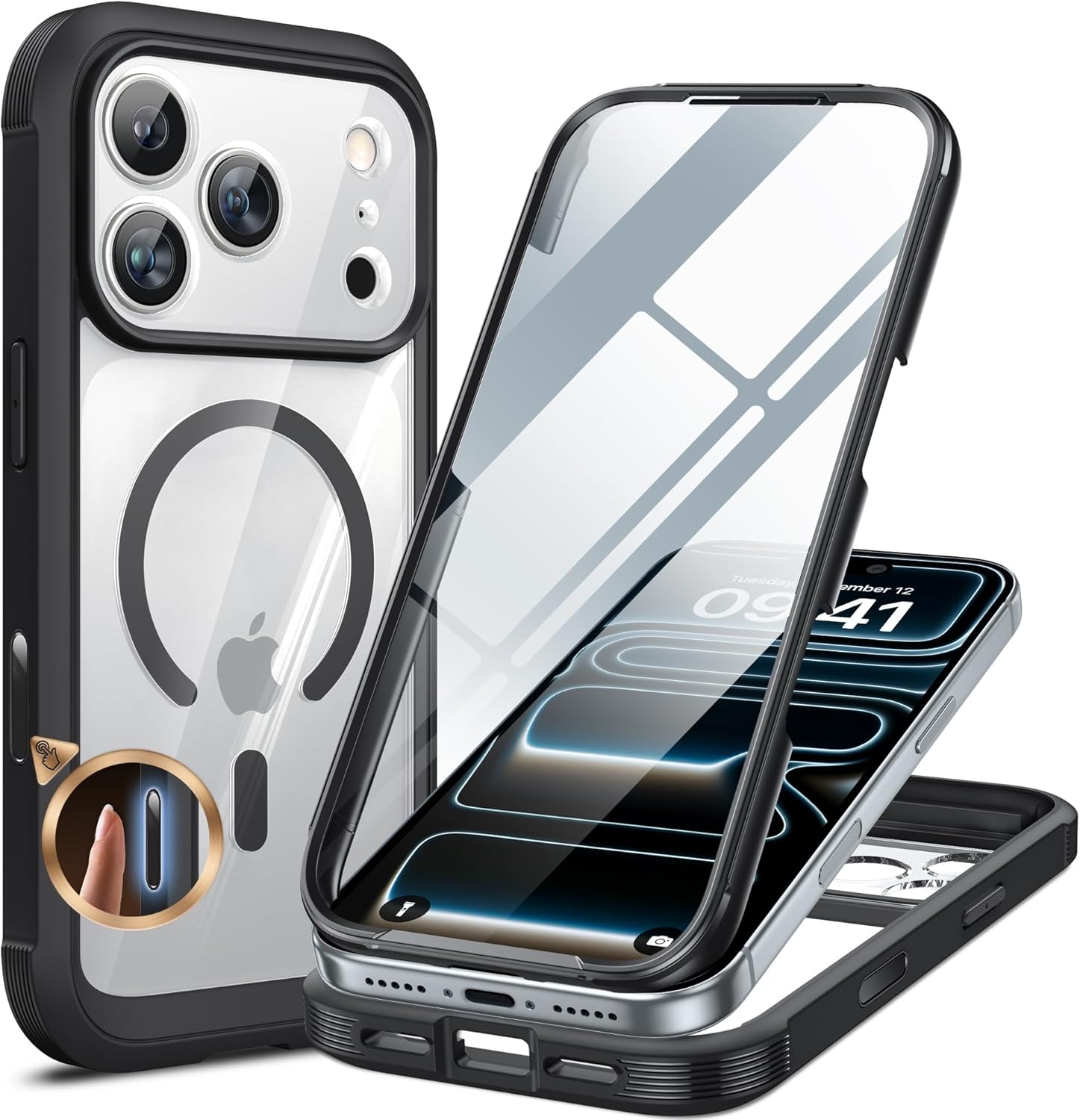 Redpepper Apple Cases iPhone 17 Pro Max Cover MagSafe Vetro