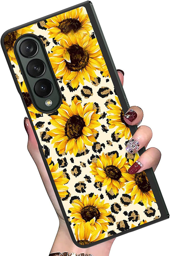 Redpepper Galaxy Fold 4 Cover Slim Girasole Leopard