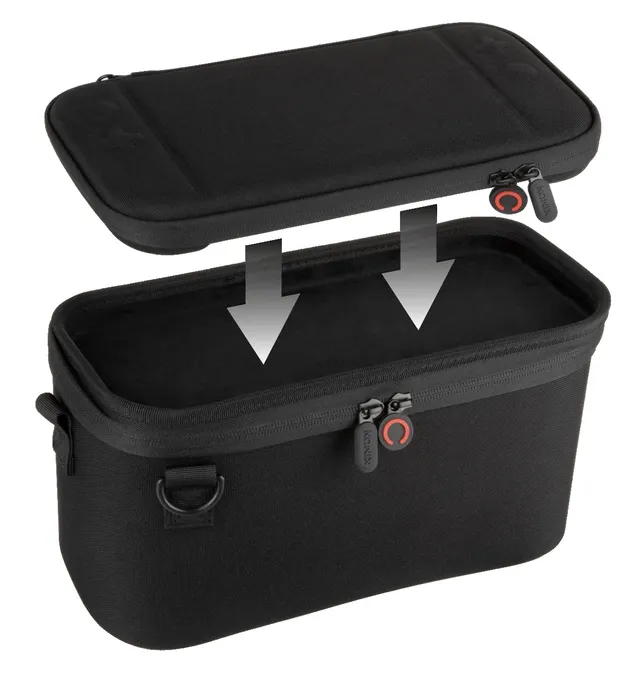 Konix Smart Carry Bag Switch 2 nera 10 giochi