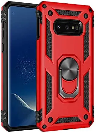 Redpepper Galaxy S10e custodia ring antishock nera