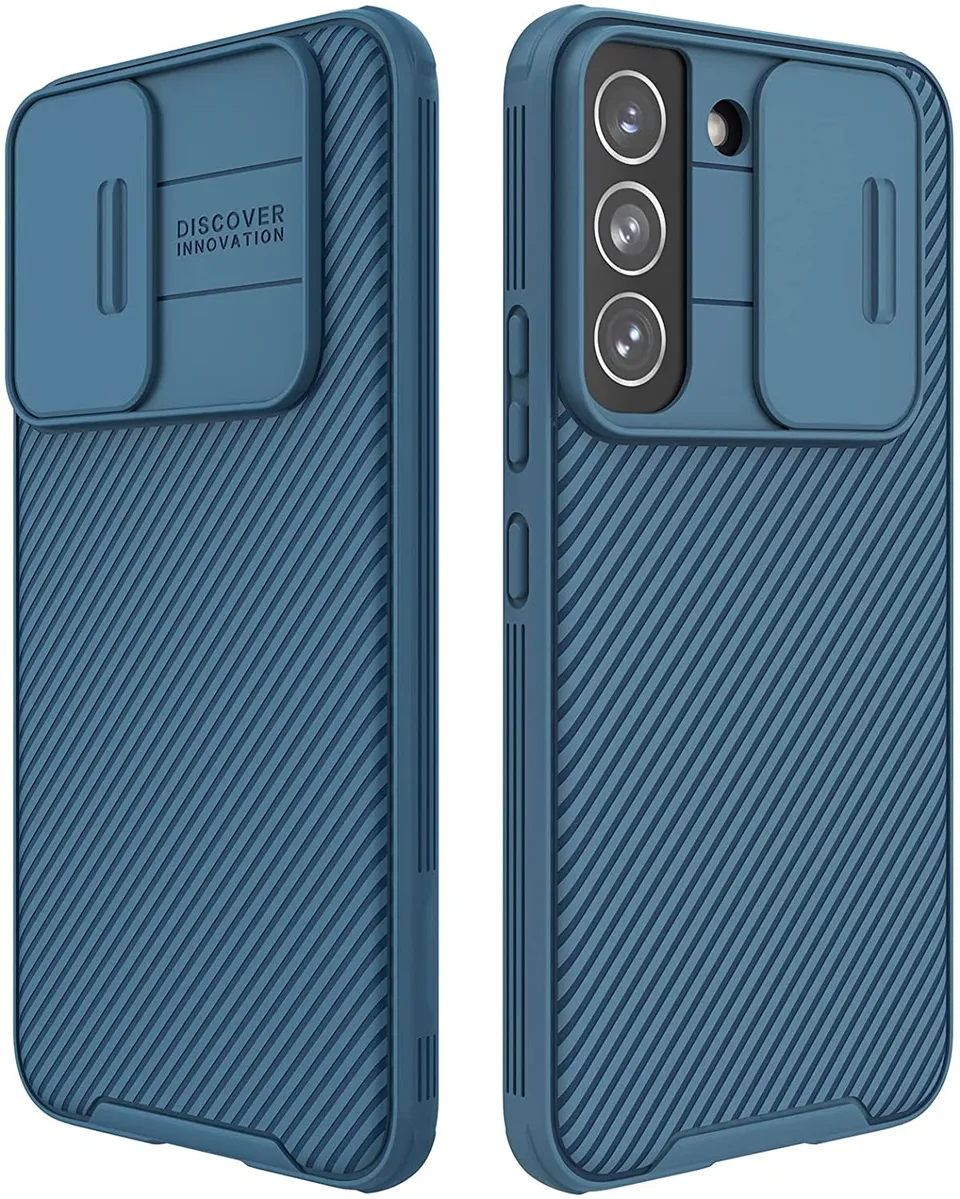 Redpepper Galaxy S22 Custodia nera camera slide cover