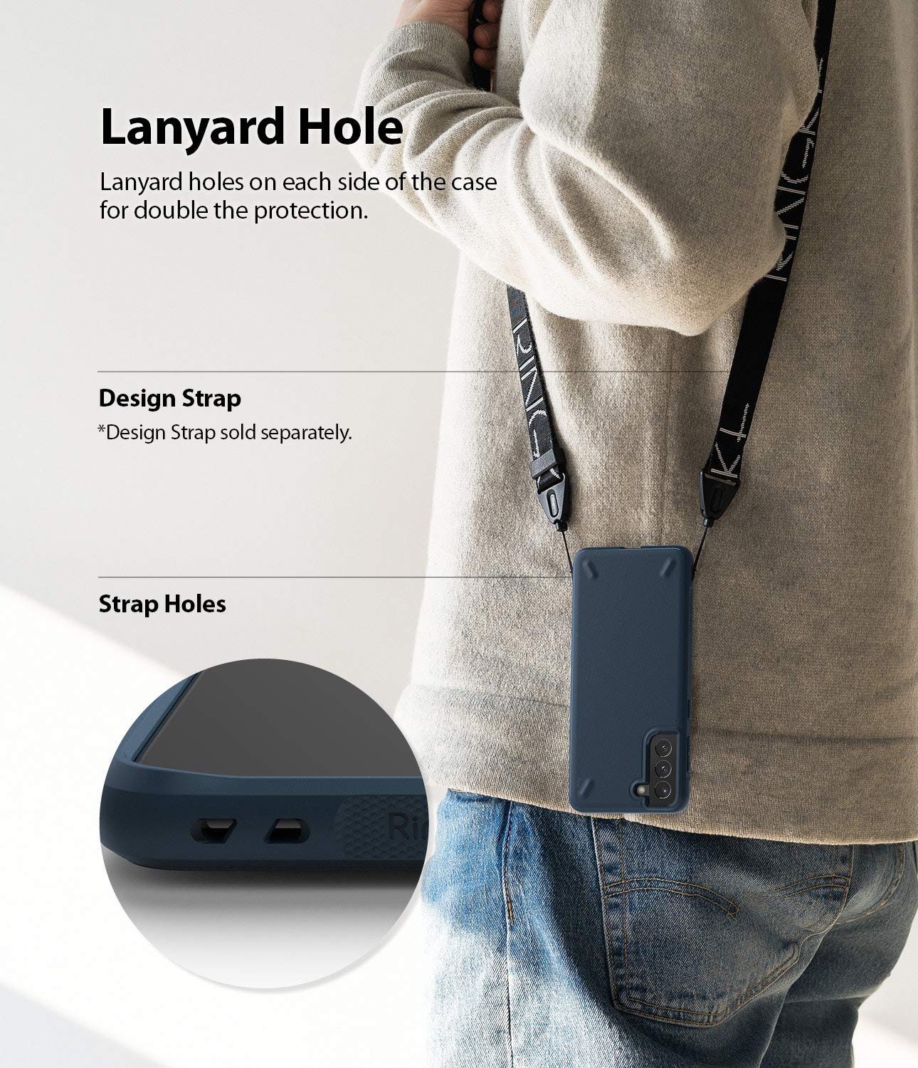Ringke Onyx Galaxy S21 Plus custodia antiurto blu Navy
