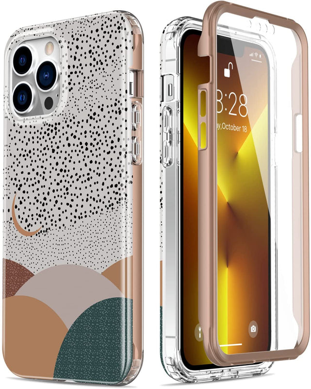 Redpepper iPhone 13 Pro Max Cover con Vetro Protettivo Slim