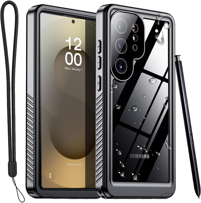 Redpepper Galaxy Cases S25 Clear Custodia impermeabile trasparente